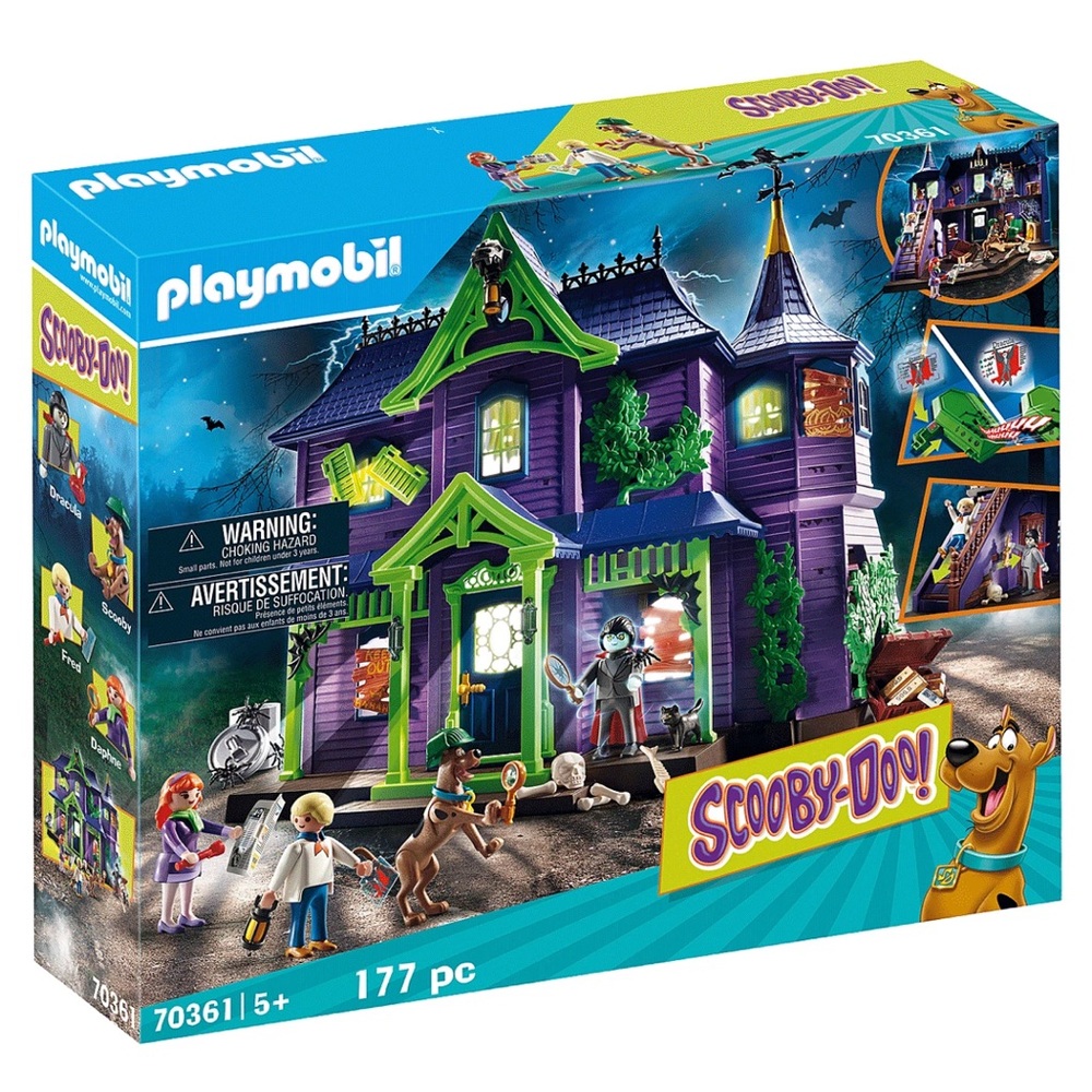 Playmobil Scooby-Doo Haunted Mansion Building Set -